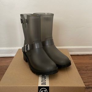 Rubber Black Rain Boot